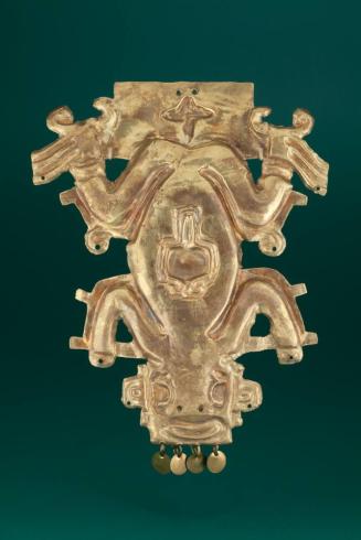 Plaque Depicting a Toad Deity