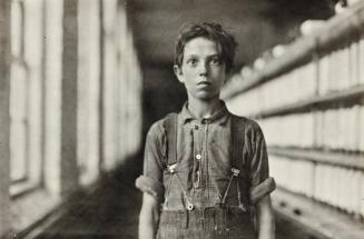 Jo Bodeon. A “Back-Roper” in the Mule Room, Chace Cotton Mills, Burlington, Vermont