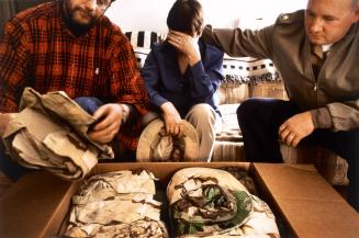 Unpacking Soldier's Personal Box, Wyoming