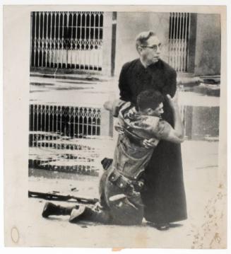 Untitled (Priest Aiding a Wounded Soldier)