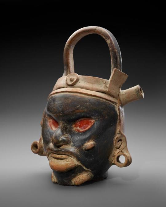 Effigy Deity Head Vessel