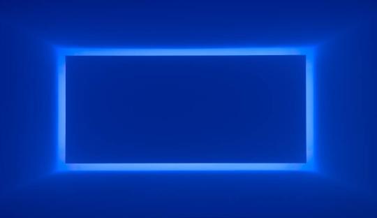 Rondo (Blue) from the series Shallow Spaces