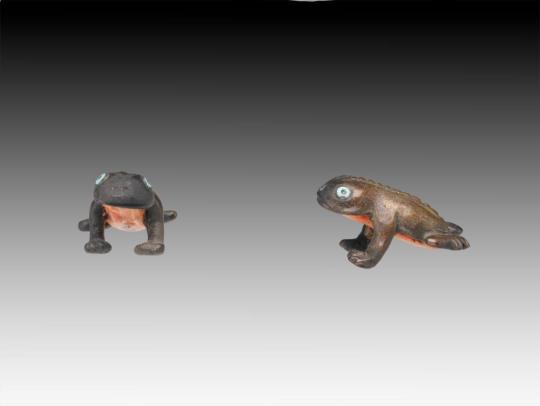 Pair of Toad Ornaments