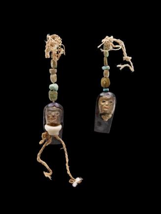 Pair of Trophy Head Pendants