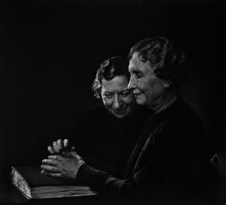 Helen Keller with Polly Thomson