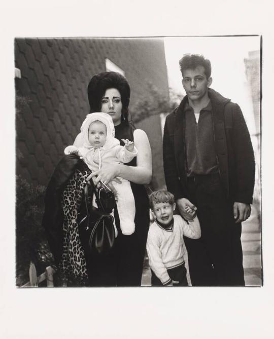 A young Brooklyn family going for a Sunday outing, N.Y.C. 1966