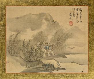 A House in a Bamboo Grove at the Shore