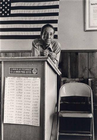 Juan Chacon, President of La Union de los Steelworkers, Bayard, New Mexico