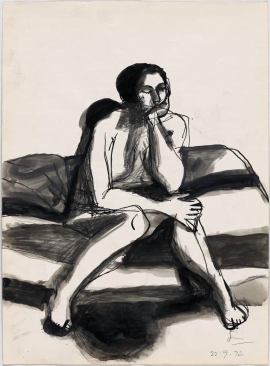 Figure Drawing Series No. 45, 1972 (3.11.72-II)