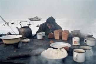 Field Kitchen, Positions of Federal Troops near the Village of Laha-Varanda, Chechnya.