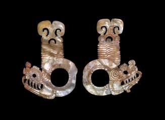 Pair of Tlaloc Eyepieces