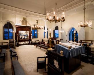 Dusk Interior, St. Thomas Synagogue