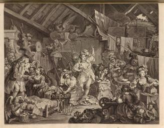 Strolling Actresses Dressing in a Barn