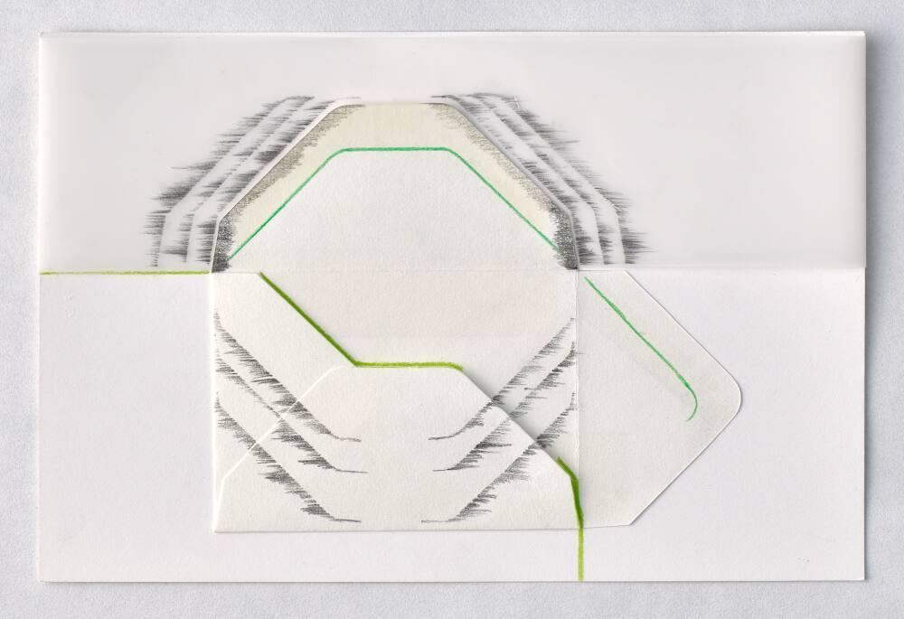 Untitled [envelope drawing] | All Works | The MFAH Collections