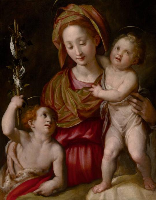 Madonna and Child with the Young St. John the Baptist