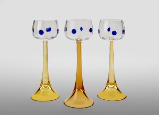 Three Wine Glasses