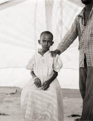 Hadija and Her Father, Badel Addan Gadel, Somali Refugee Camp, Mandera, Kenya