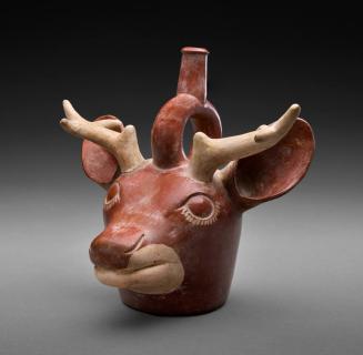 Stag Portrait Vessel