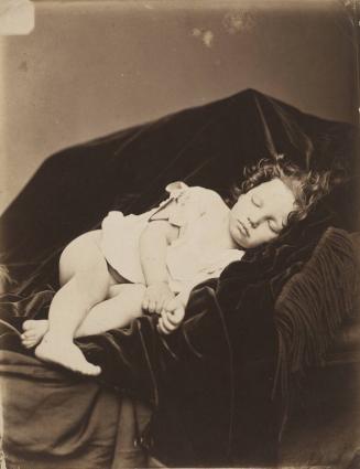 [A Sleeping Child, Likely the Prince Imperial]