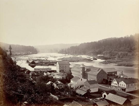 Willamette Falls, Oregon City