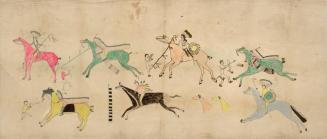 Battle between Lakota and Chahiksichahiks (Pawnee)