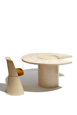 Prototype Table and Chair, Model Nos. 230/1/2