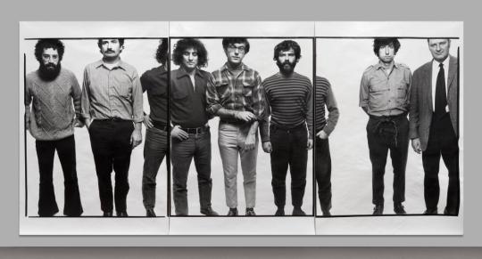 The Chicago Seven: Lee Weiner, John Froines, Abbie Hoffman, Rennie Davis,  Jerry Rubin, Tom Hayden, Dave Dellinger, Chicago, November 5, 1969 | All  Works | The MFAH Collections