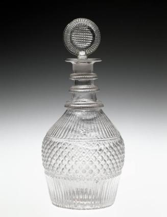 Houston grey glass decanter / An Artful Life