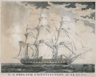 U.S. Frigate Constitution, of 44 Guns