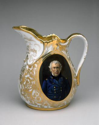 Pitcher with Zachary Taylor