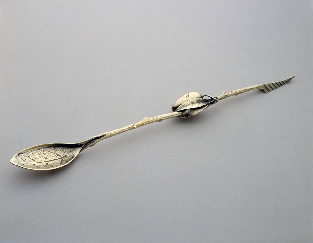 Brass Olive Spoon – Grace and Joy Company