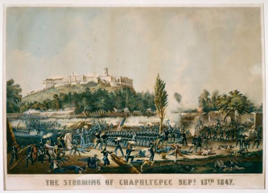 The Storming of Chapultepec Sept. 13th 1847