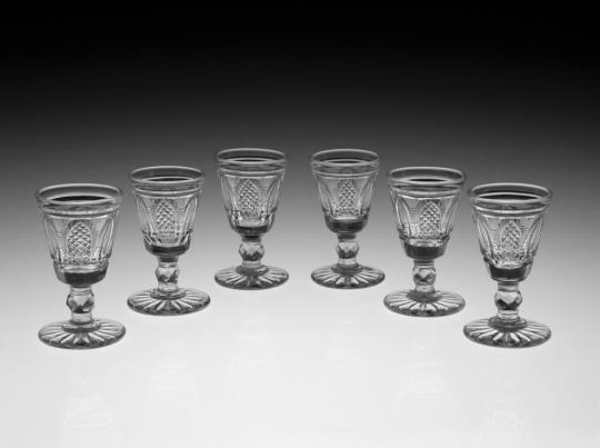 Set of Six Wine Glasses