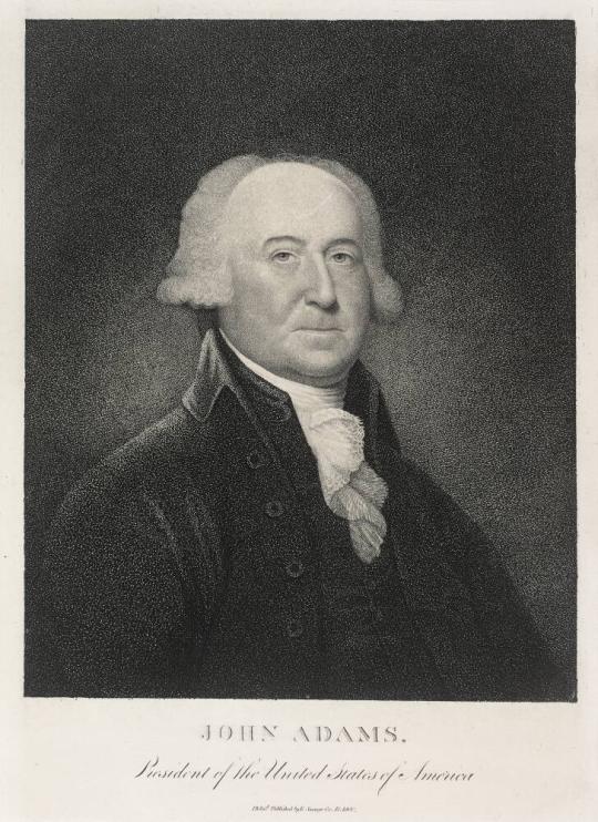 John Adams, President of the United States of America