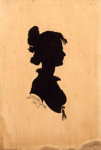 Silhouette of Madame Olivette Sterne