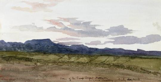 Scene of the Camp Grant Massacre, Arizona
