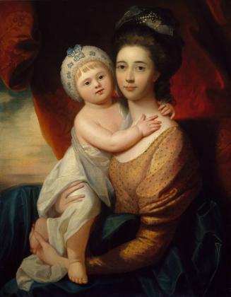 Portrait of Lady Sondes with Her Infant Son