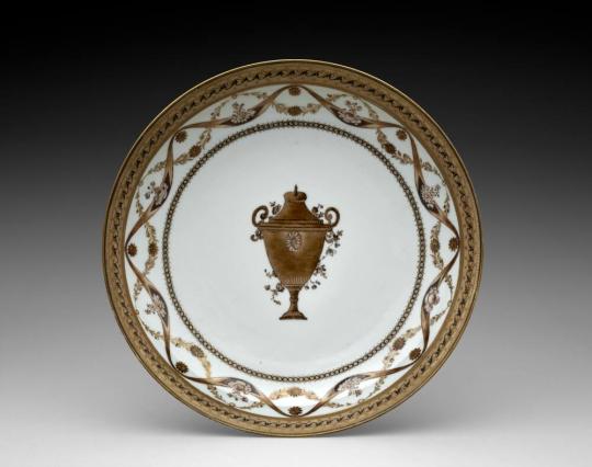 Saucer Dish (from a dinner service)