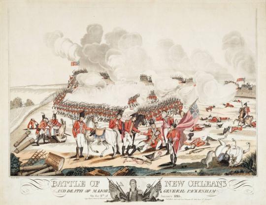 Battle of New Orleans and Death of Major General Packenham