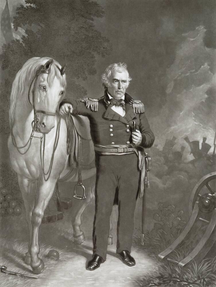 Major-General Zachary Taylor | All Works | The MFAH Collections