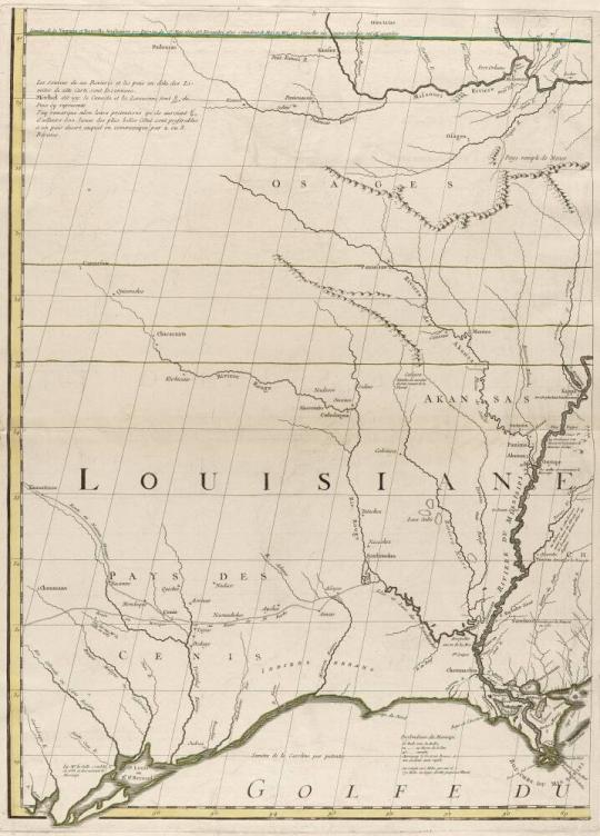 A Map of the British and French Dominions in America