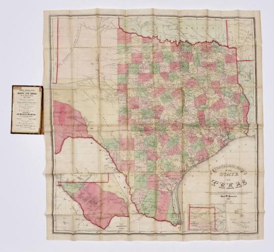Pressler's Map of Texas