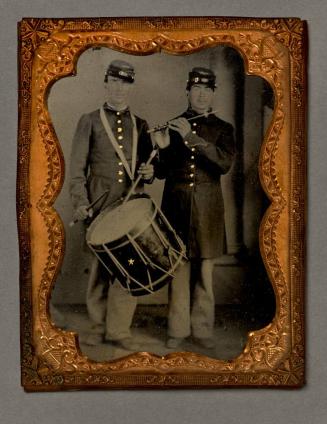 Portrait of Two Civil War Soldiers