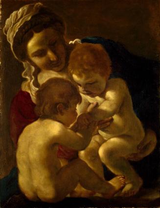 Madonna and Child with Saint John The Baptist