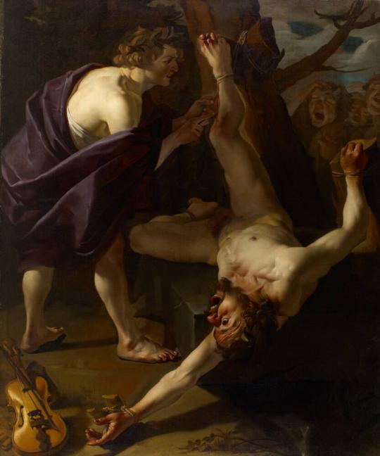 Apollo Flaying Marsyas