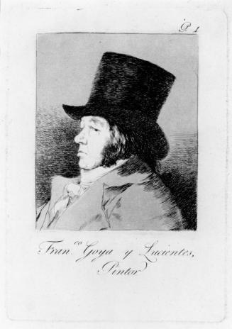 Francisco Goya y Lucientes, Pintor (Self-Portrait)