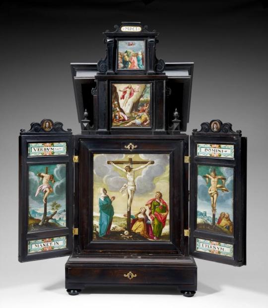 Cabinet with Altar for Private Devotions