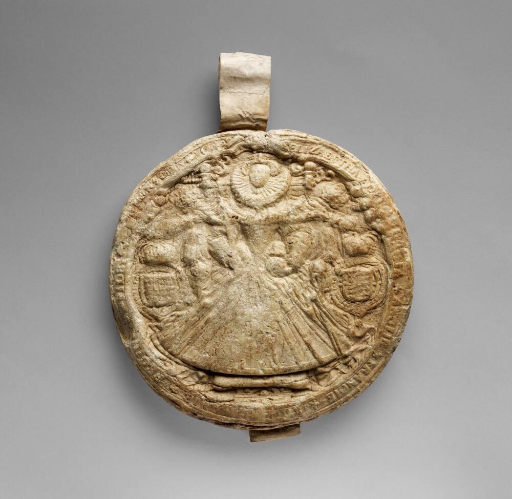 The Second Great Seal Of Elizabeth I All Works The Mfah Collections