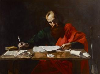 Saint Paul Writing His Epistles