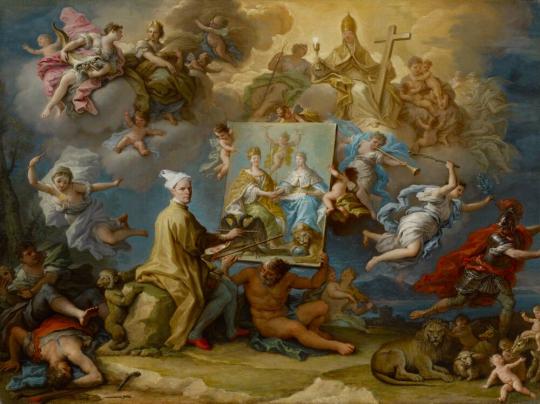 Allegory on the End of the War of the Spanish Succession